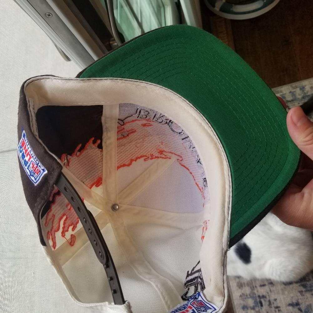 🚫SOLD🚫  1990s Cleveland Browns Snapback Hat - Picture 3 of 6